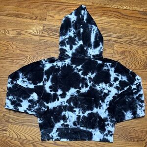 Brunette The Label Monochrome Tie-Dye Hoodie